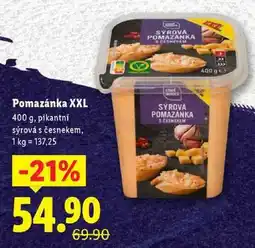 Lidl Pomazánka XXL, 400 g nabídka