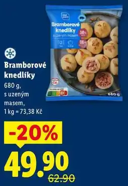 Lidl Bramborové knedlíky, 680 g nabídka