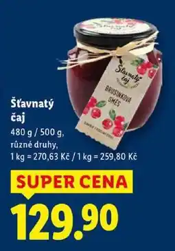Lidl Šťavnatý čaj, 480 g/500 g nabídka