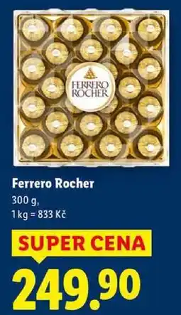 Lidl Ferrero Rocher, 300 g nabídka
