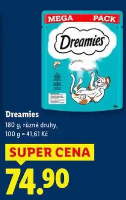 Lidl Dreamies, 180 g nabídka