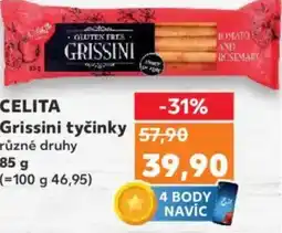 Kaufland CELITA Grissini tyčinky nabídka