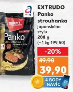 Kaufland EXTRUDO Panko strouhanka nabídka