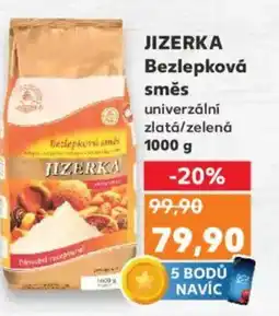 Kaufland JIZERKA Bezlepková směs nabídka