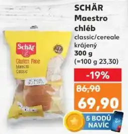 Kaufland SCHÄR Maestro chléb nabídka