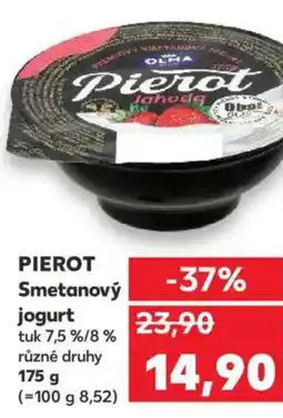 Kaufland OLMA PIEROT Smetanový jogurt nabídka