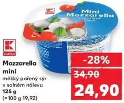 Kaufland Mozzarella mini nabídka