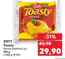 Kaufland ZOTT Toasty nabídka