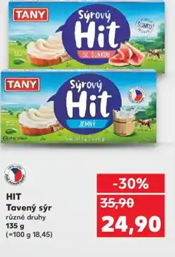Kaufland HIT Tavený sýr nabídka