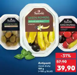 Kaufland Antipasti nabídka