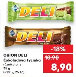 Kaufland ORION DELI Čokoládová tyčinka nabídka