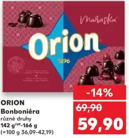 Kaufland ORION Bonboniéra nabídka
