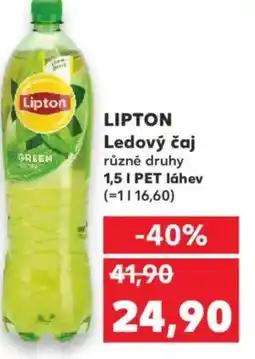 Kaufland LIPTON Ledový čaj nabídka