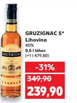 Kaufland GRUZIGNAC 5* Lihovina 40% nabídka