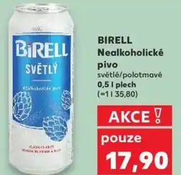 Kaufland BIRELL Nealkoholické pivo nabídka