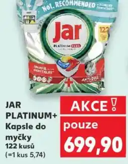 Kaufland JAR PLATINUM+ Kapsle do myčky nabídka