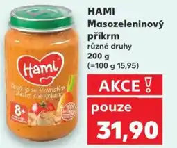 Kaufland HAMI Masozeleninový příkrm nabídka