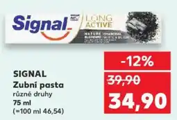 Kaufland SIGNAL Zubní pasta nabídka