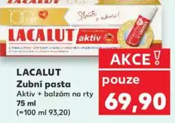 Kaufland LACALUT Zubní pasta nabídka