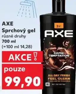 Kaufland AXE Sprchový gel nabídka