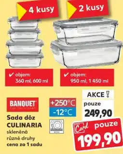 Kaufland Sada dóz CULINARIA nabídka