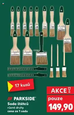 Kaufland PARKSIDE Sada štětců nabídka