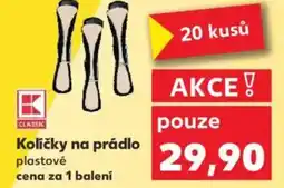 Kaufland Količky na prádlo plastové nabídka