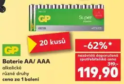 Kaufland Baterie AA/AAA nabídka