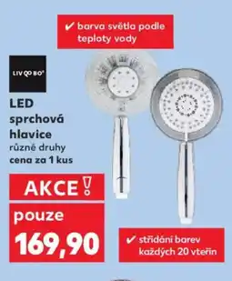 Kaufland LED sprchová hlavice nabídka