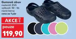 Kaufland Gumová obuv nabídka