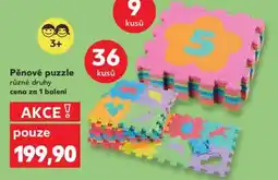 Kaufland Pěnové puzzle nabídka