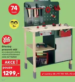 Kaufland Dřevěný pracovní stůl nabídka