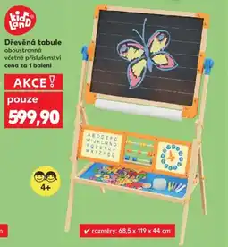 Kaufland Dřevěná tabule nabídka