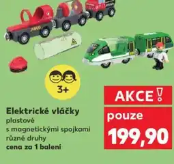 Kaufland Elektrické vláčky nabídka