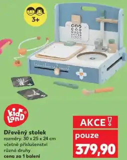 Kaufland Dřevěný stolek nabídka