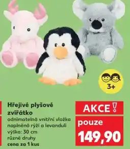 Kaufland Hřejivé plyšové zvířátko nabídka