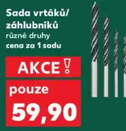 Kaufland Sada vrtáků/ záhlubníků nabídka