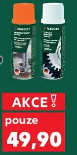 Kaufland PARKSIDE Sortiment olejů ve spreji nabídka