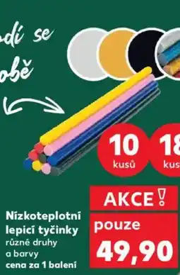 Kaufland Nízkoteplotní lepicí tyčinky nabídka
