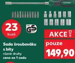 Kaufland Sada šroubováku s bity nabídka