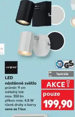 Kaufland LED nástěnné světlo nabídka