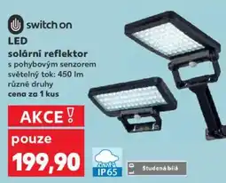 Kaufland LED solární reflektor nabídka