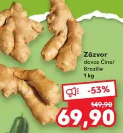 Kaufland Zázvor nabídka