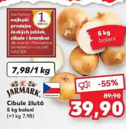 Kaufland Cibule žlutá nabídka