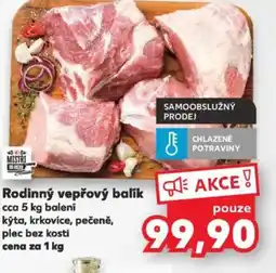 Kaufland Rodinný vepřový balík nabídka