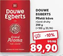 Kaufland DOUWE EGBERTS Mletá káva nabídka