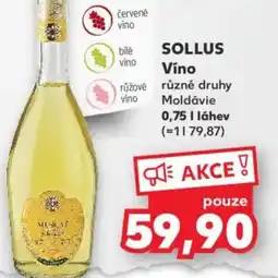 Kaufland SOLLUS Víno nabídka