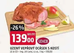 Trefa UZENÝ VEPŘOVÝ OCÁSEK S KOSTÍ LE 100g nabídka