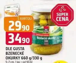 Trefa DLE Gusta Bzenecké okurky 660 g/330 g 5-7 cm nabídka