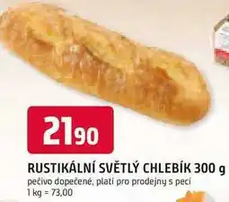 Trefa RUSTIKÁLNÍ SVĚTLÝ CHLEBÍK 300 g nabídka